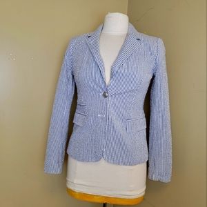 Banana Republic striped Blazer, suit top. Size 4